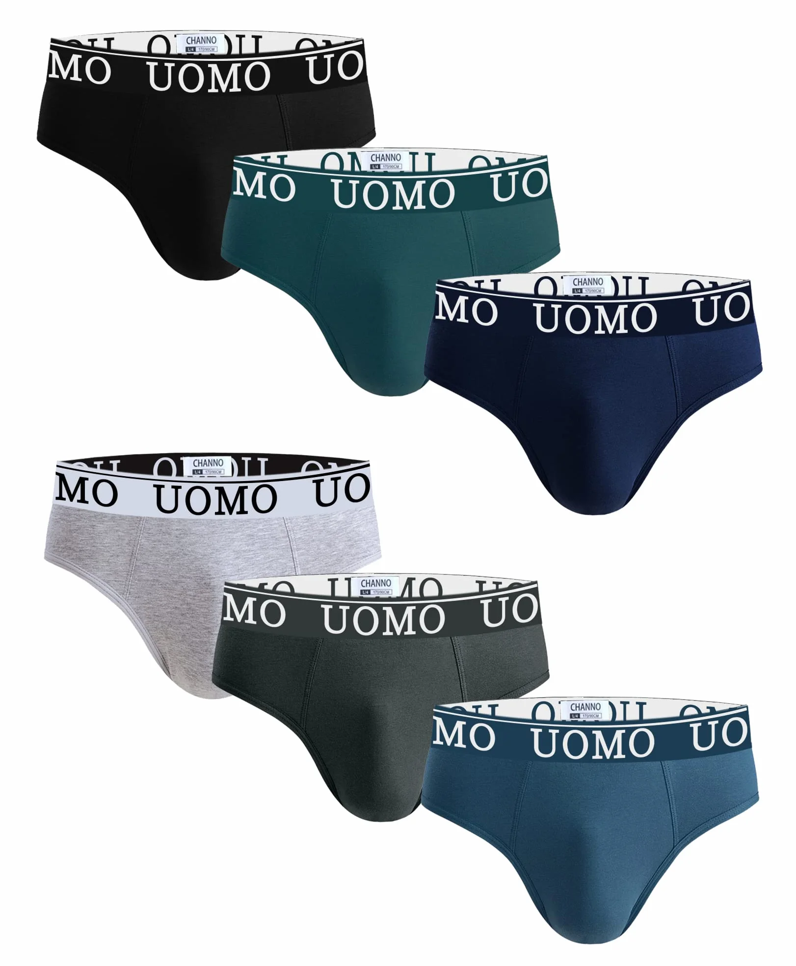 Channo Slip Uomo in Cotone Uomo – Comodo, Traspirante, Morbido e Aderente