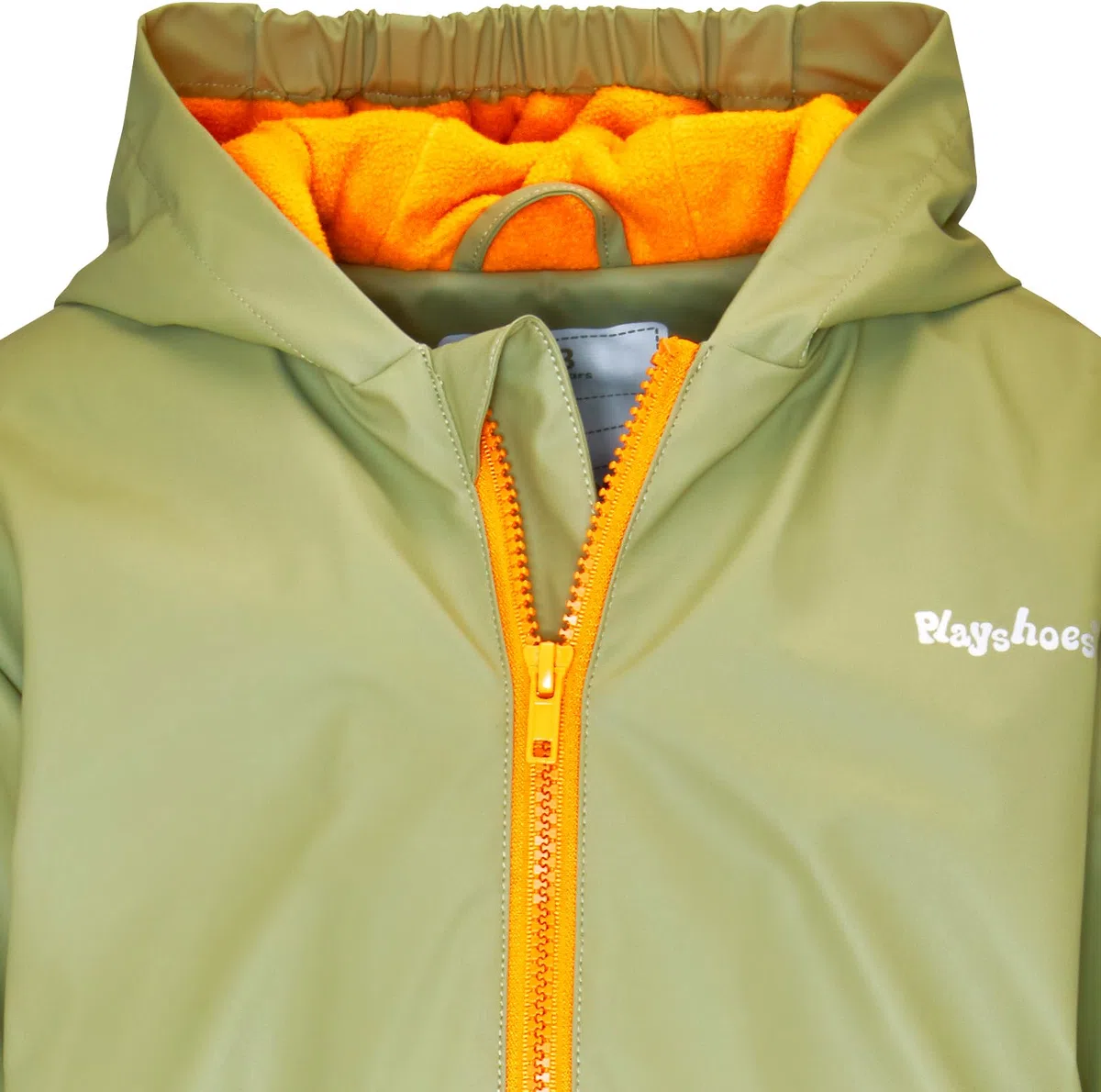 Playshoes Regenmantel Impermeabile Fodera in Pile Unisex-Bambini e Ragazzi