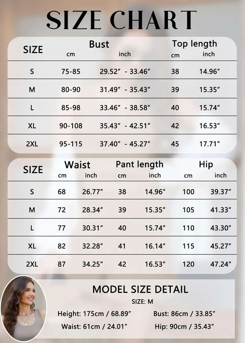 CheChury Tuta da Donna 2 Pezzi Estiva Abiti da Allenamento Set Tuta a Costine Palestra Corsa con Coulisse a Vita Alta Set con Tasche Sportivo Donna Completa Casual per Yoga Spiaggia Vacanza