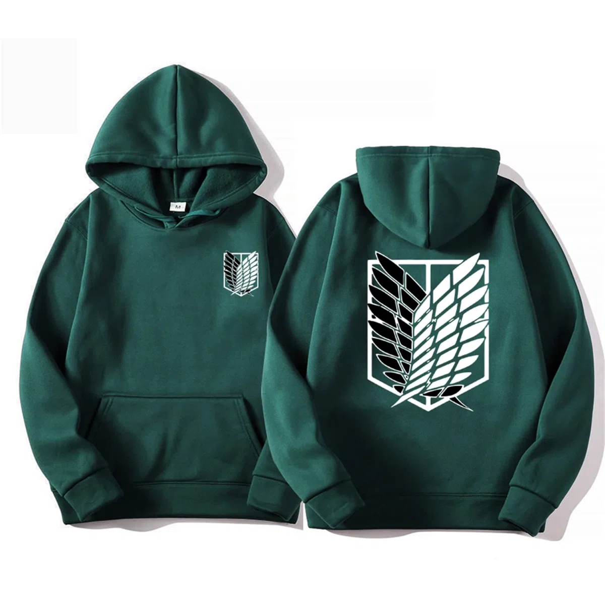 Anime AOT Merch Scout Regiment Felpe con Cappuccio Stampate Felpe con Cappuccio Pullover Comodi