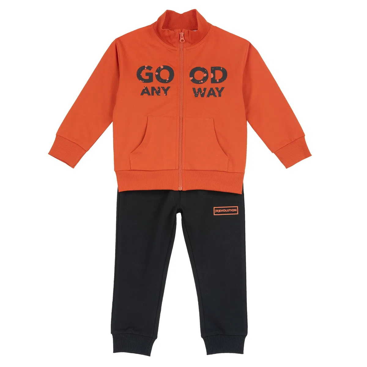 Chicco, Tuta Bambino, Completo Bambino con Felpa con Zip e Pantaloni, Comodo e alla Moda, Designed in Italy