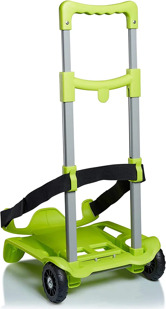 Seven Sj Be Box Trolley Portazaino Blocca Zaino, Verde