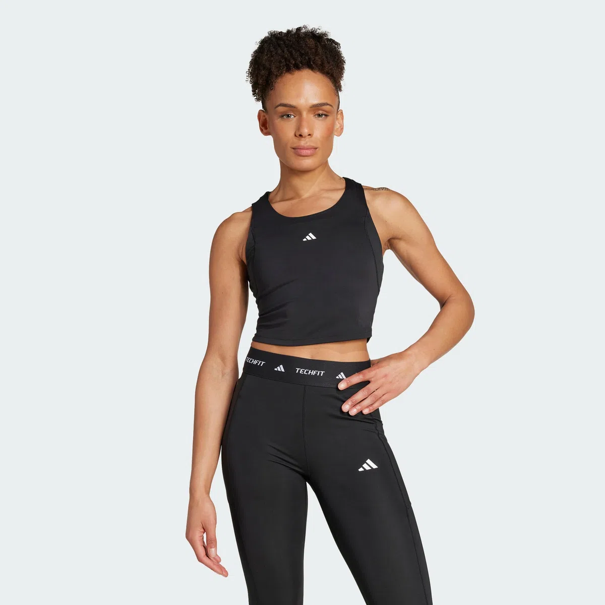 adidas Women Canotta da Allenamento Techfit Crop