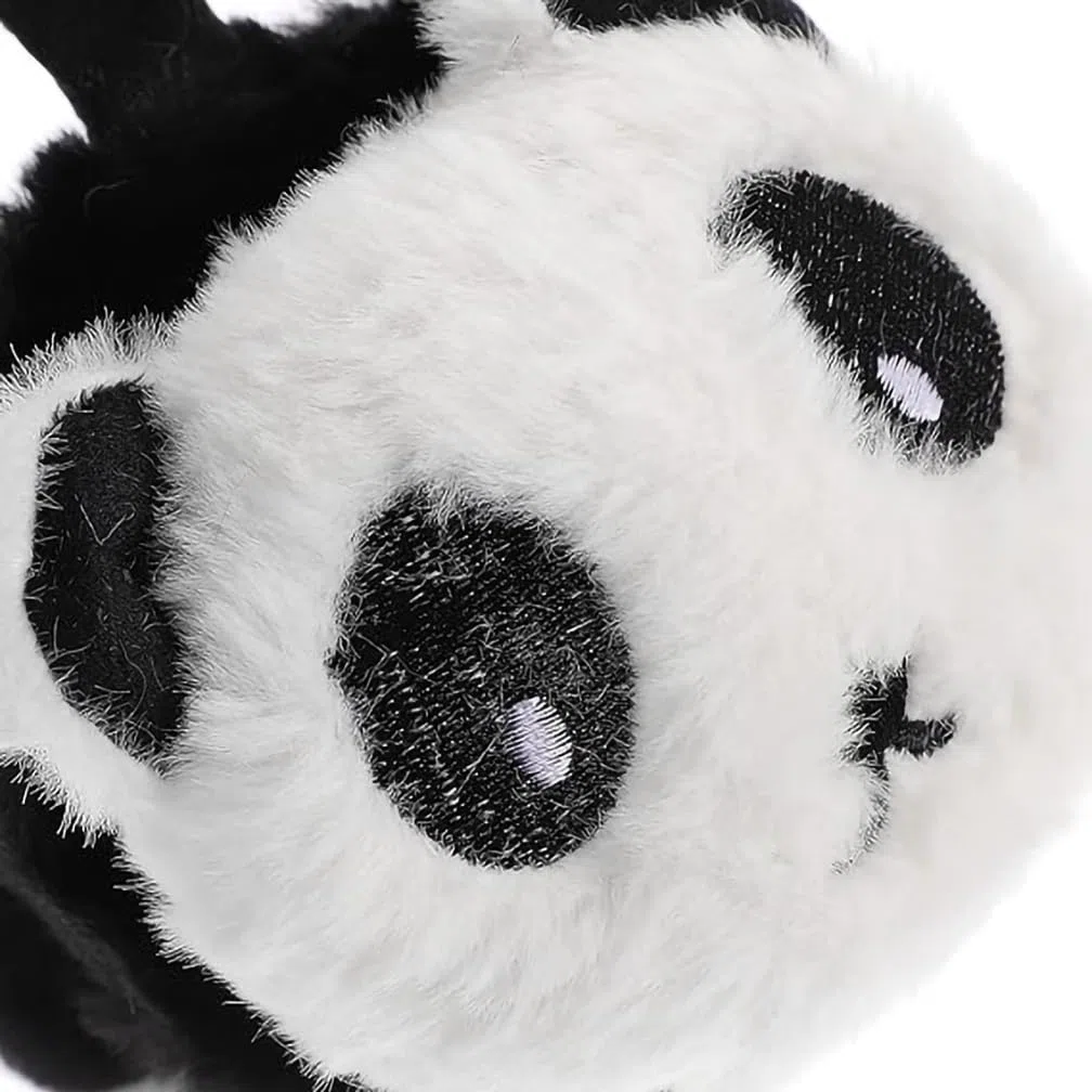 Paraorecchie per bambini, paraorecchie regolabili, paraorecchie in peluche, per ragazza, ragazzo, panda animale, simpatico, scaldabagni, invernali, caldi, paraorecchie e maniche