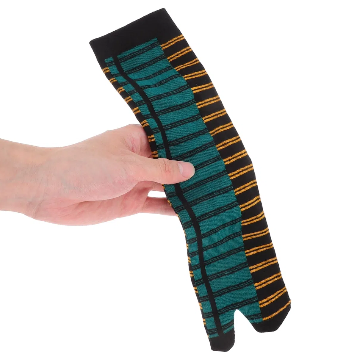 COLLBATH 5 Paia Calzini Giapponesi a Due Dita Traspiranti in Cotone Estivi Design Tabi Antiscivolo Per Uomo E Donna Confortevoli E Creativi