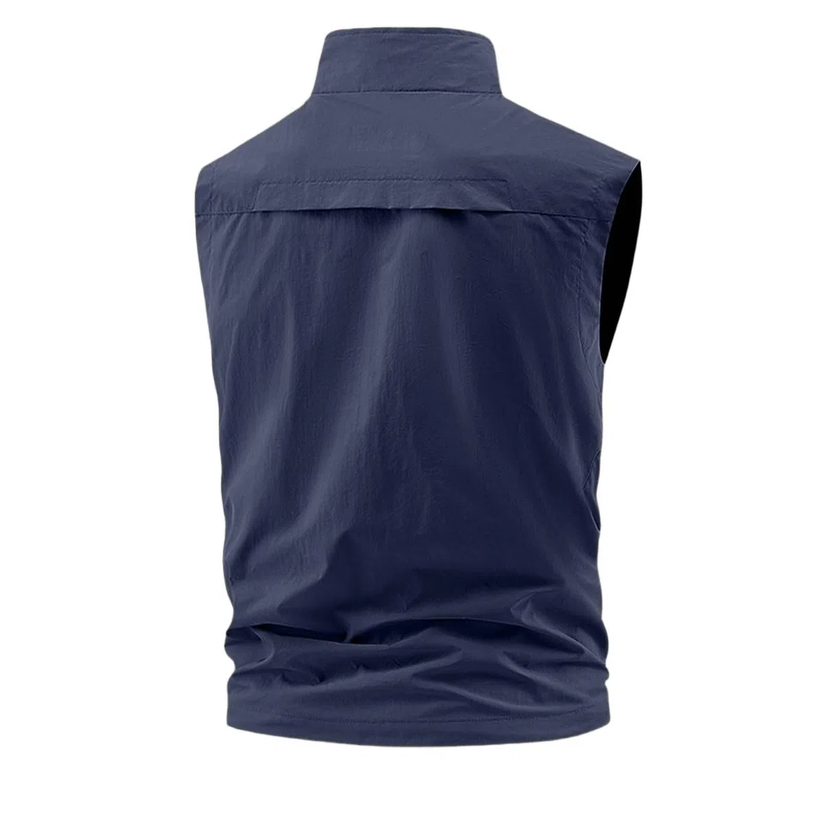 Generico Gilet Uomo Estivo Casual Viaggio Escursionismo All'aperto Utilità Giubbotto Leggero Taglie Forti Senza Maniche Giacca con Zip e Multi-Tasca