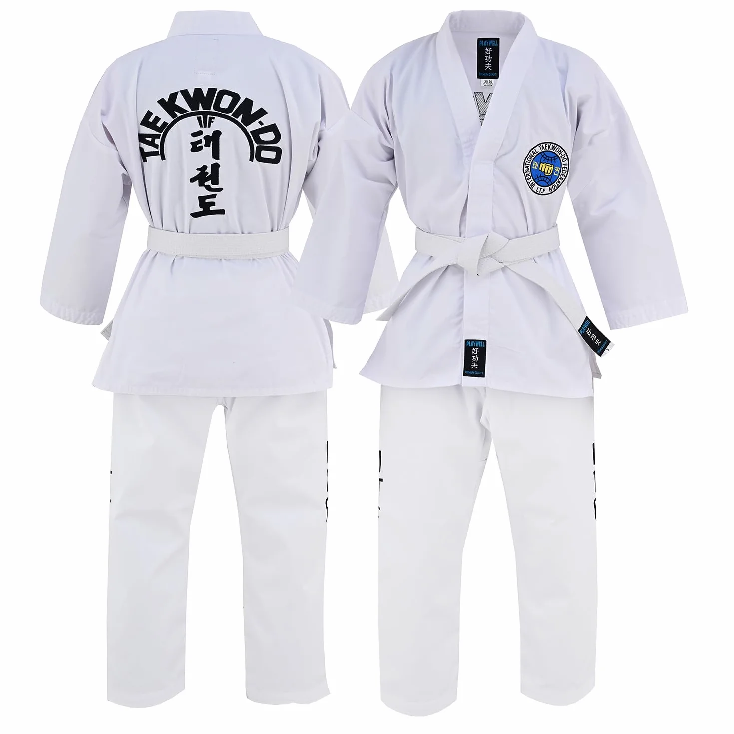 Playwell Martial Arts ITF Taekwondo Student Suit (Uniform)