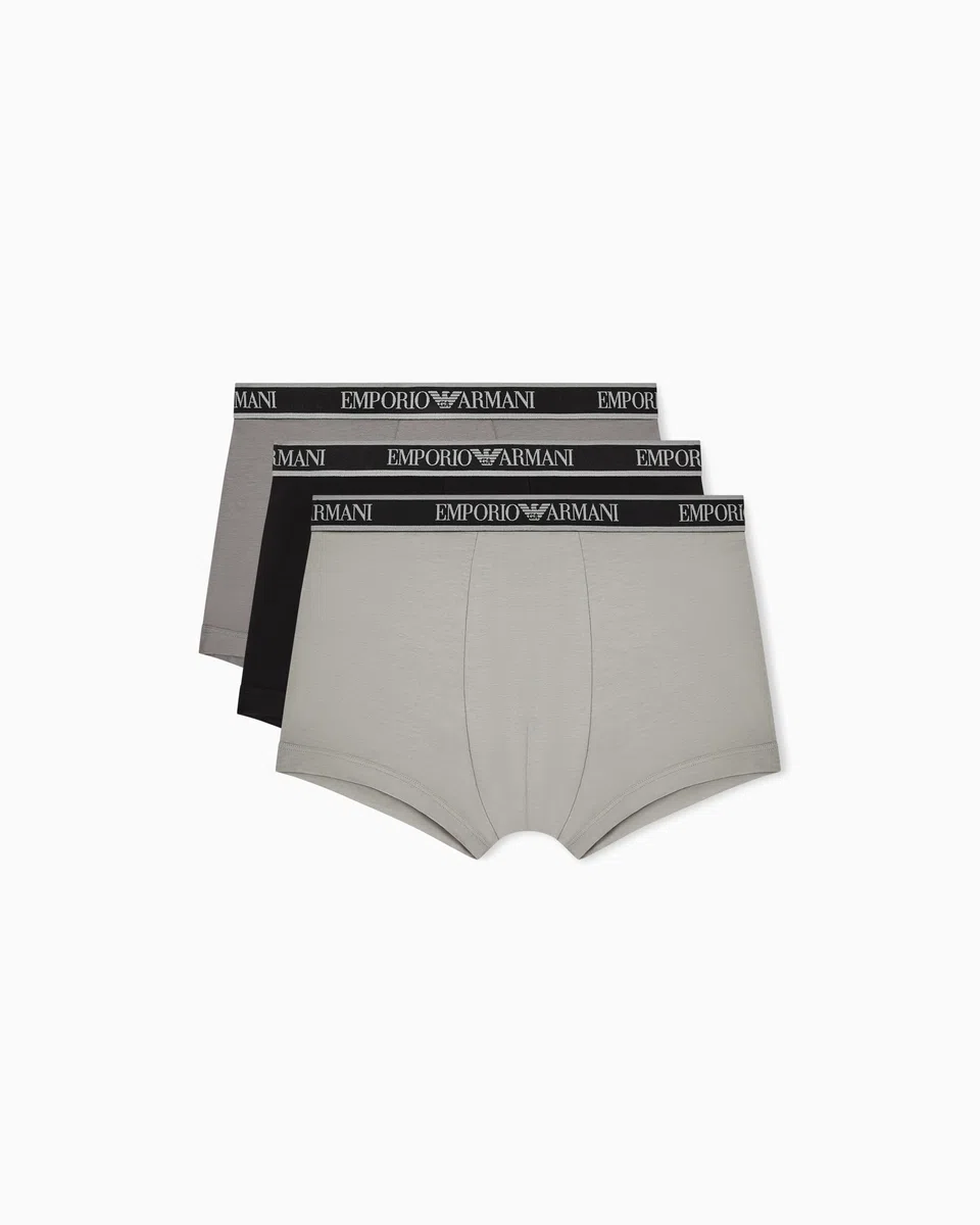 Emporio Armani 3-Pack Trunk Bermuda Uomo