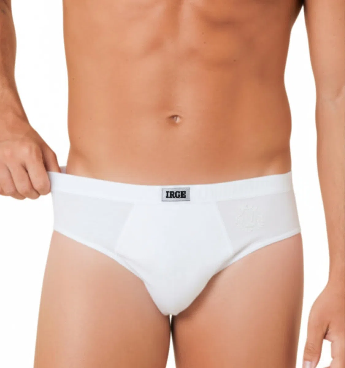 Irge - Slip Uomo Cotone 100% (Pacco da 6) Set di Mutande da Uomo Cotone Bianche e Colorate Intimo Underwear