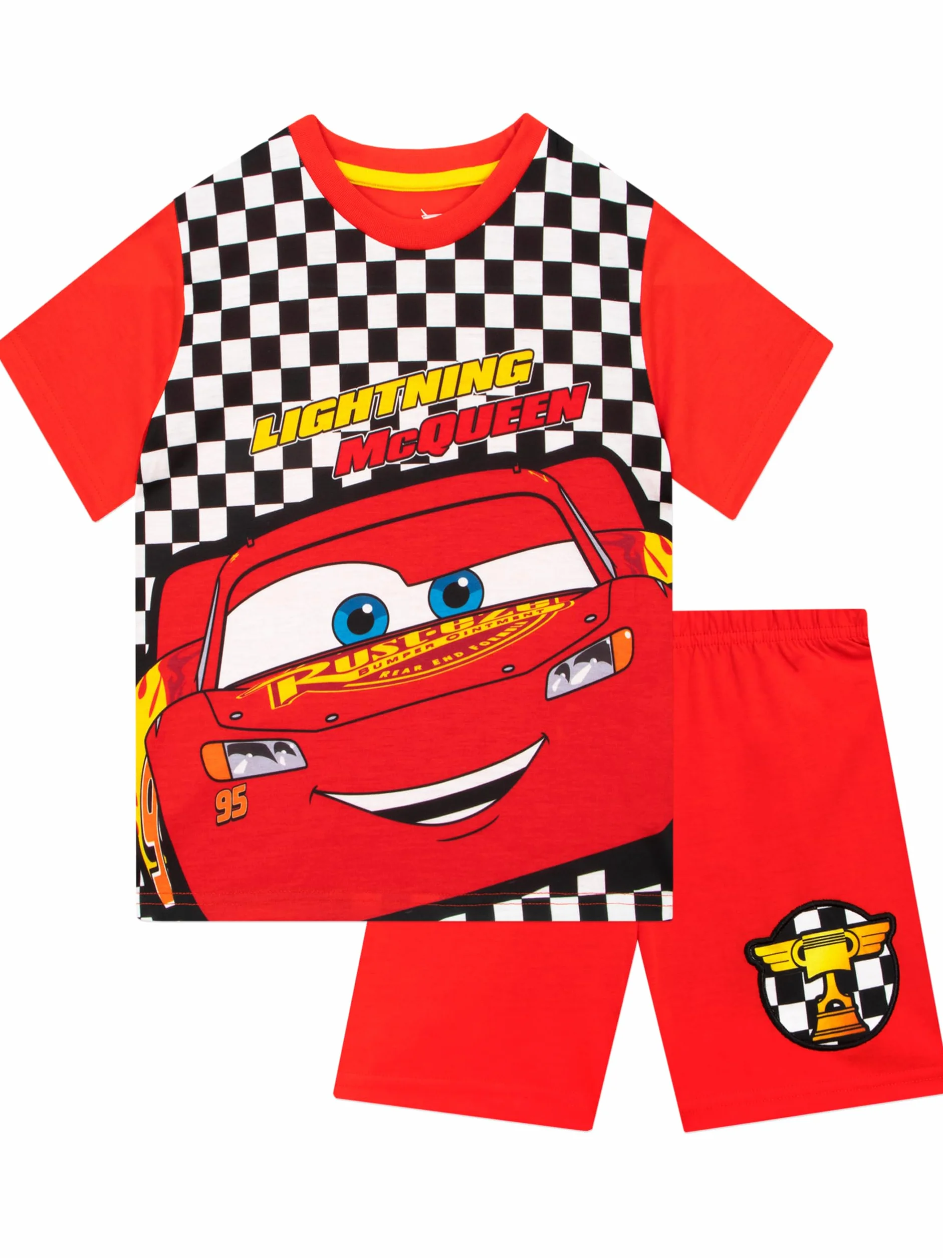 Disney Cars Pigiama Bambino | Saetta McQueen Pigiamone Ragazzo Estivo | Cars Pigiama
