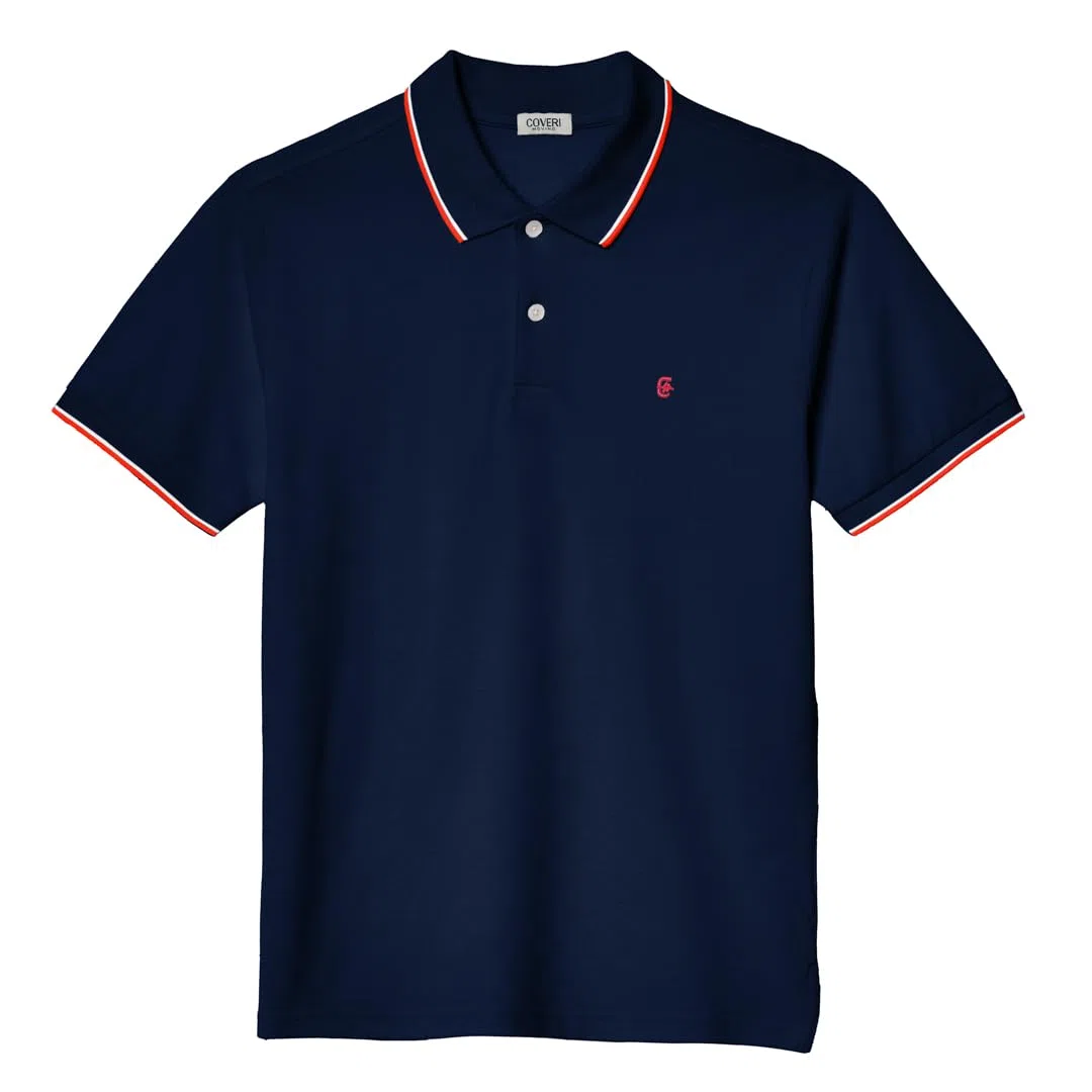 Coveri Polo Uomo Manica Corta 100% Cotone Piquet M L XL XXL XXXL