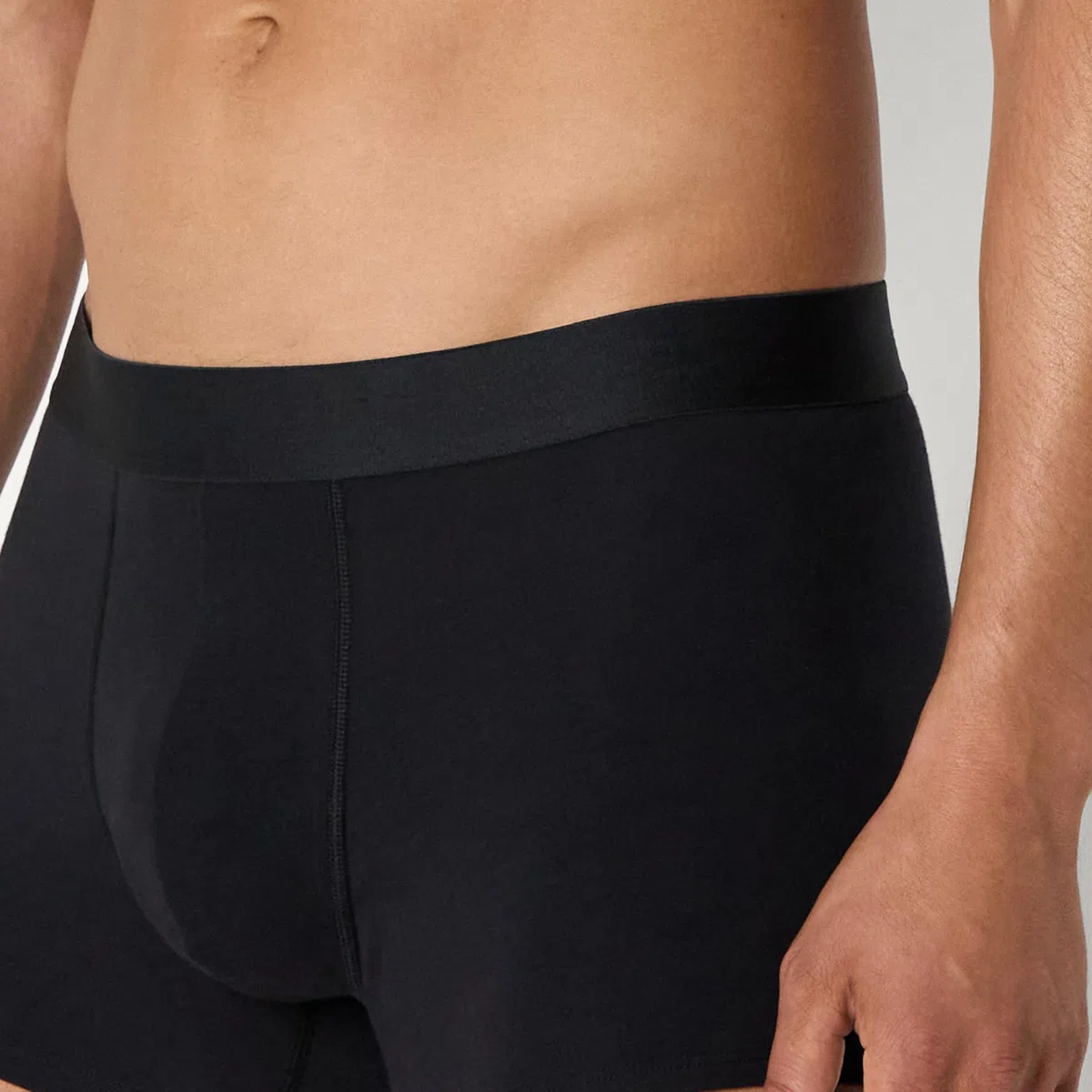 Amazon Essentials Boxer in Jersey di Cotone, Biancheria Intima Uomo, Pacco da 5