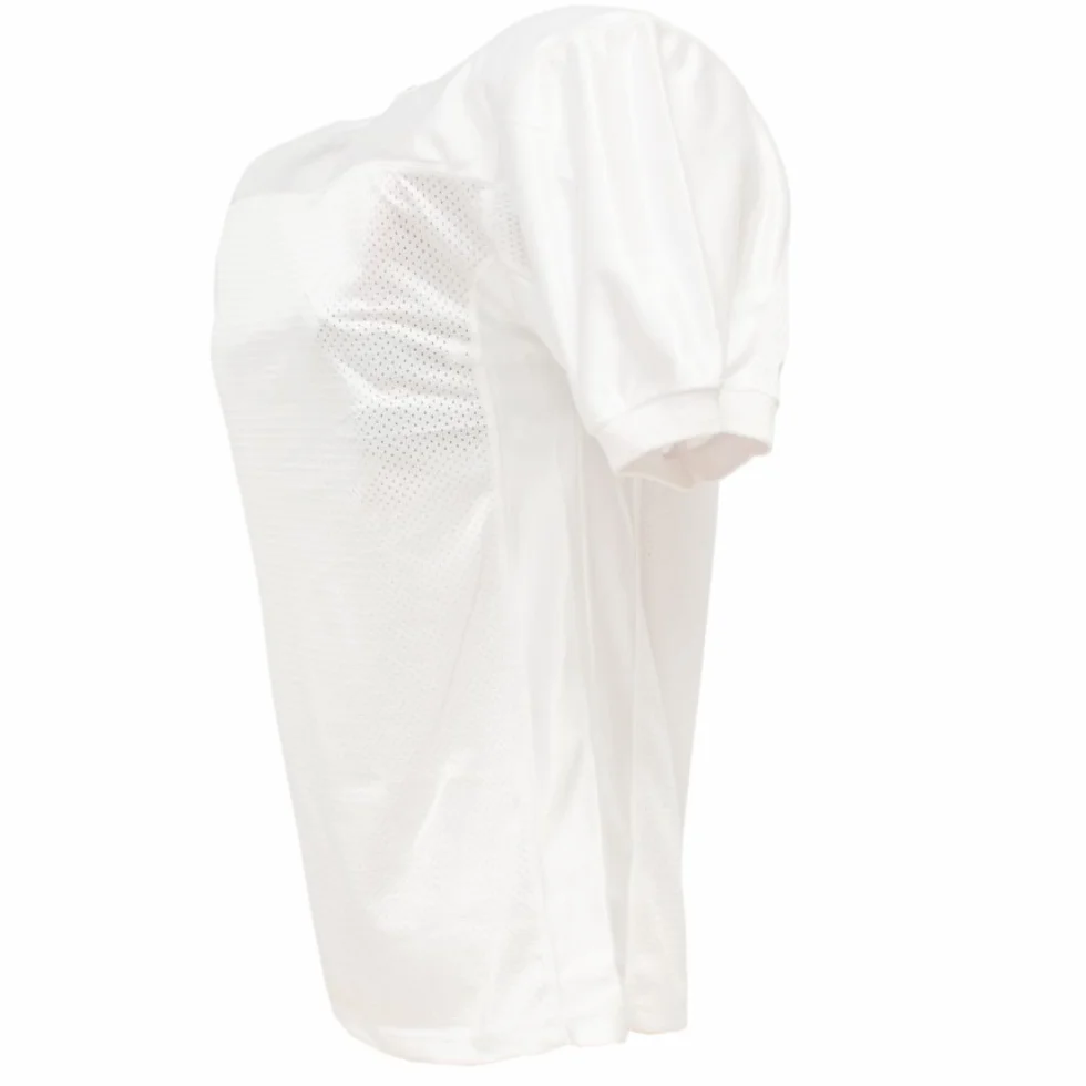 BARNETT FJ-2 - Maglia da football americano, in jersey, colore: Bianco