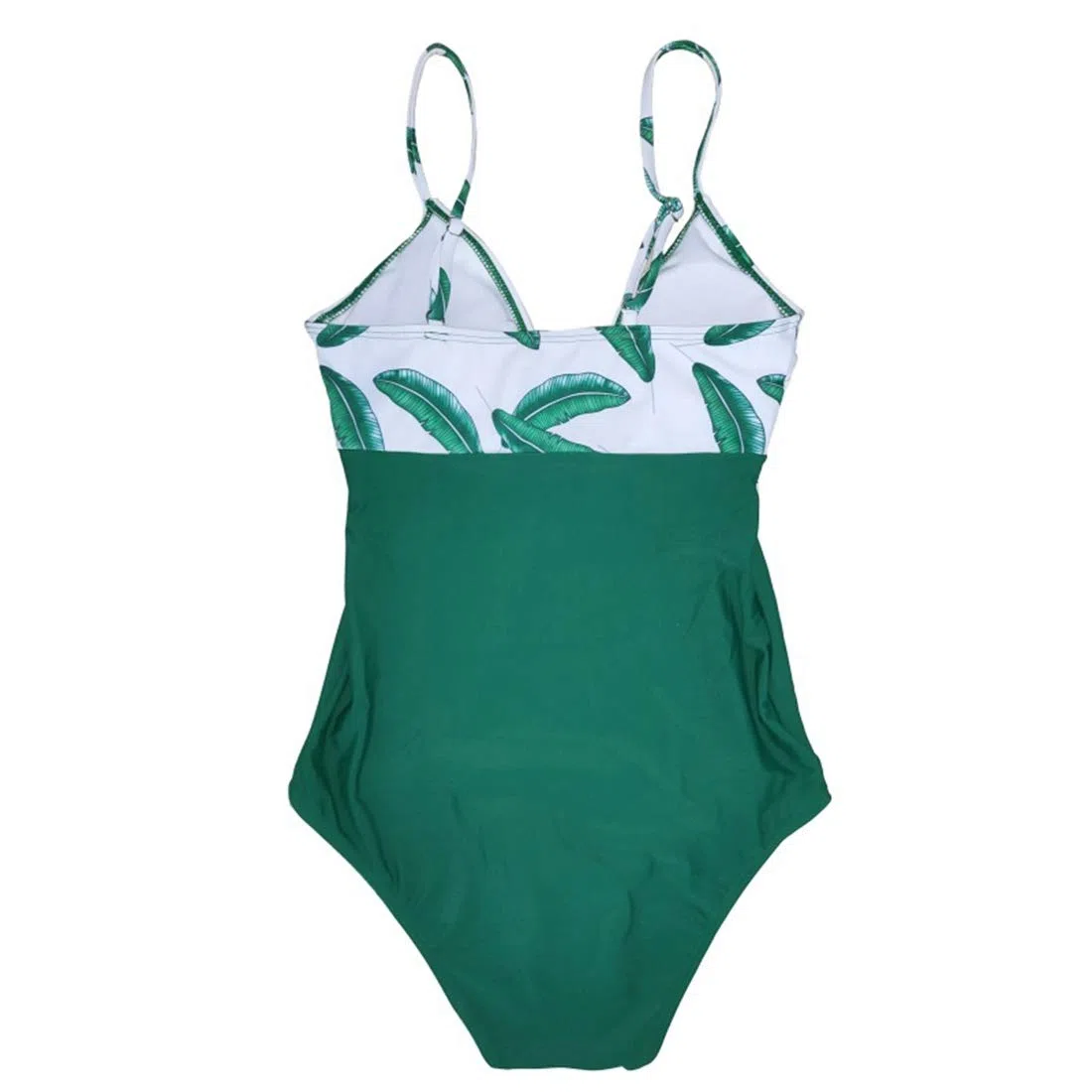 Dawwoti Costume da Bagno Estivo da Gravidanza da Donna con Scollo A V Tankini Costume da Bagno con Stampa Bikini Allacciato alla Caviglia