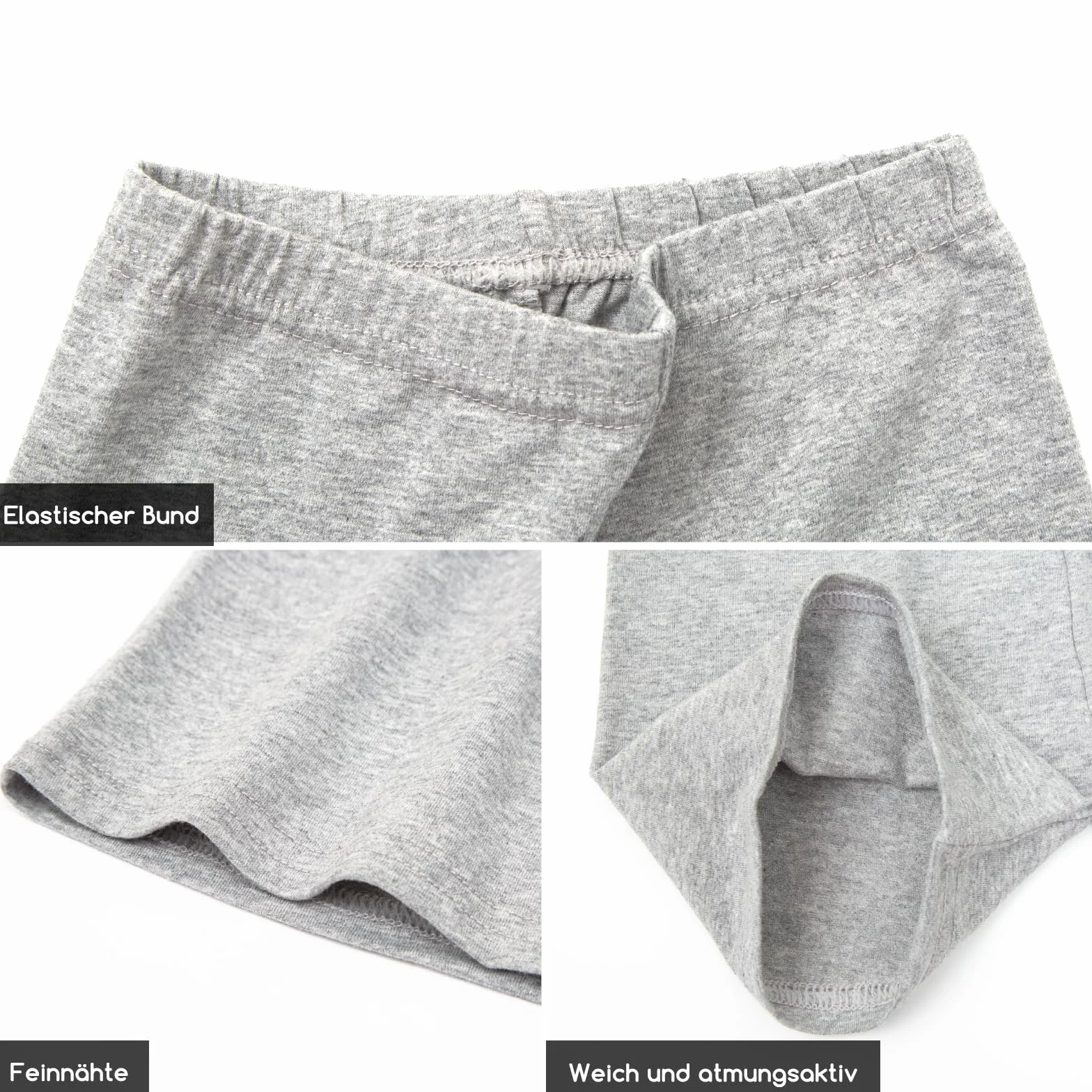 Pantaloni da ciclismo per bambini, leggings corti da ragazza, pantaloni sportivi da ragazza, pantaloni da ginnastica in cotone, da 5 a 14 anni