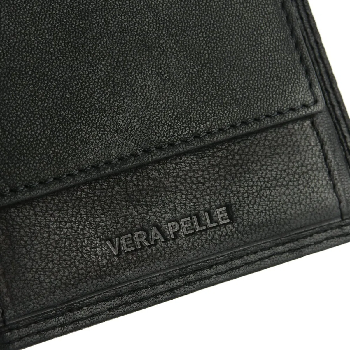 COVERI Portafoglio Uomo in Vera Pelle, Con Porta Tessere e Scatola Regalo