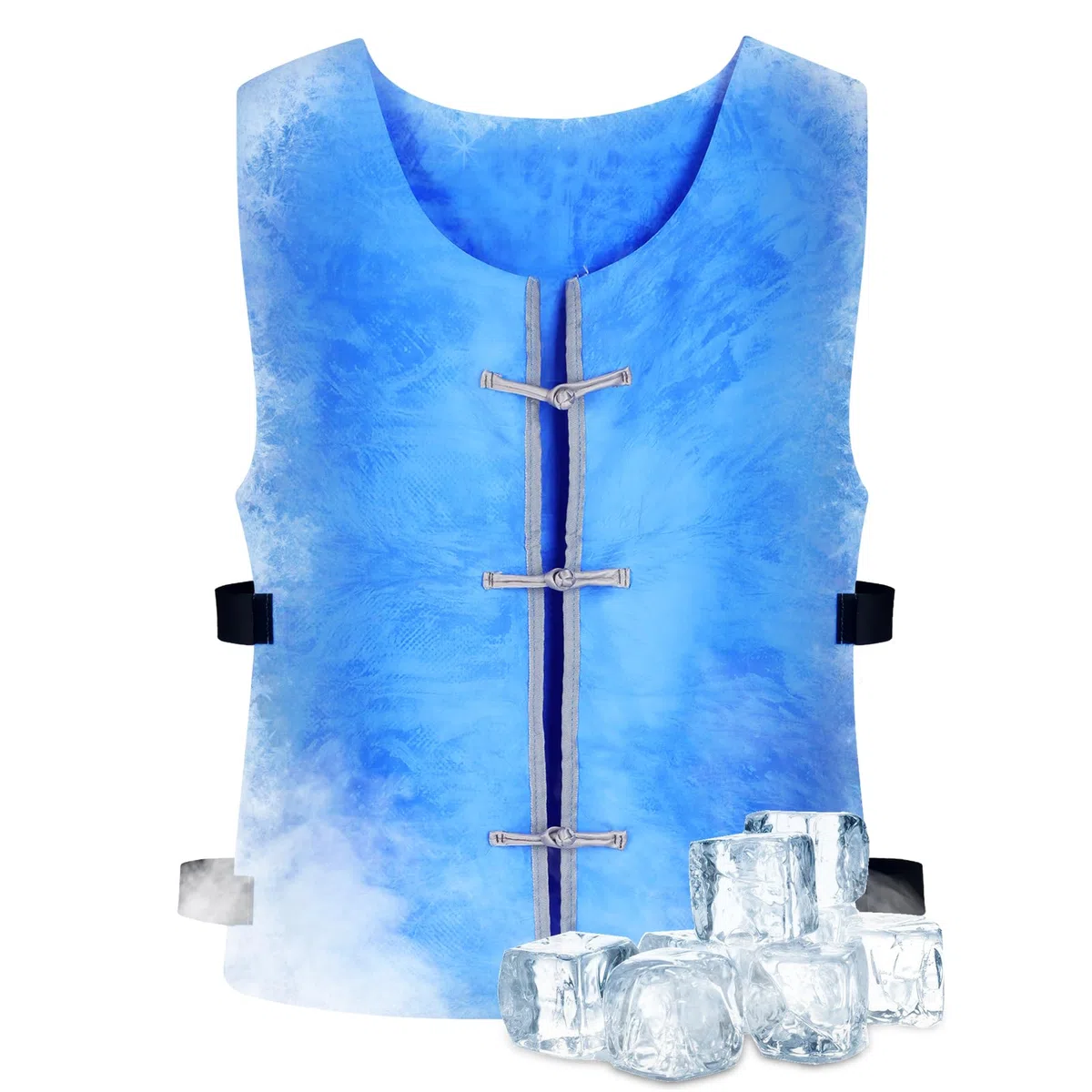 Gilet di raffreddamento evaporativo per uomini e donne, gilet di raffreddamento attivato dall'acqua per la stagione calda
