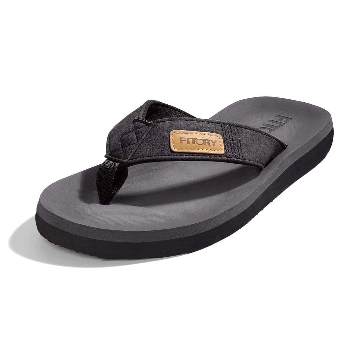 FITORY Uomo Infradito Adulto Flip Flops Scarpe da Spiaggia e Piscina Luce Antiscivolo Suola in Gomma Taglia 39-48 EU
