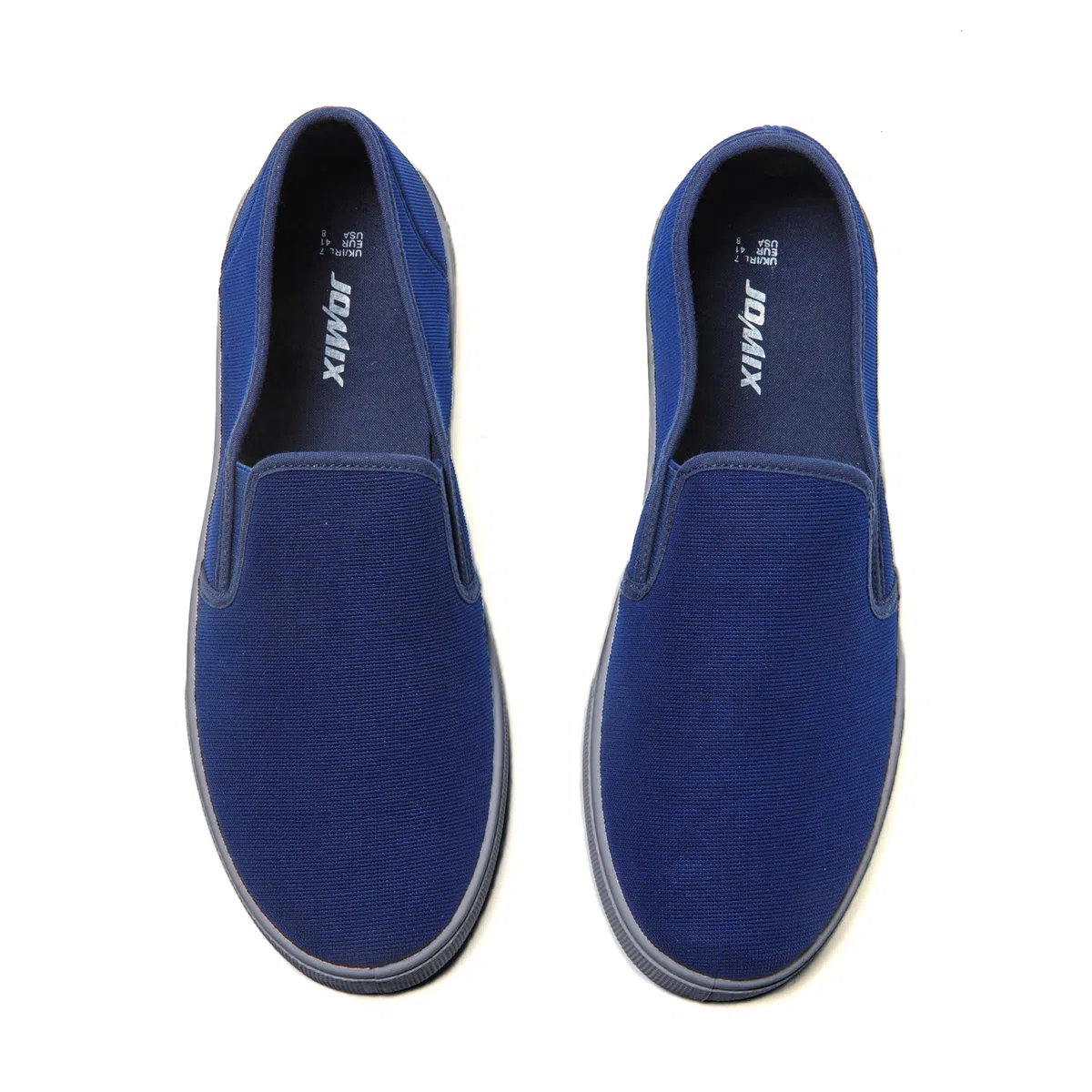 JOMIX Scarpe Slip On Uomo in Tela Scarpe Leggere Traspiranti da Lavoro Tempo Libero o Casa Facili da Indossare Suola Antiscivolo