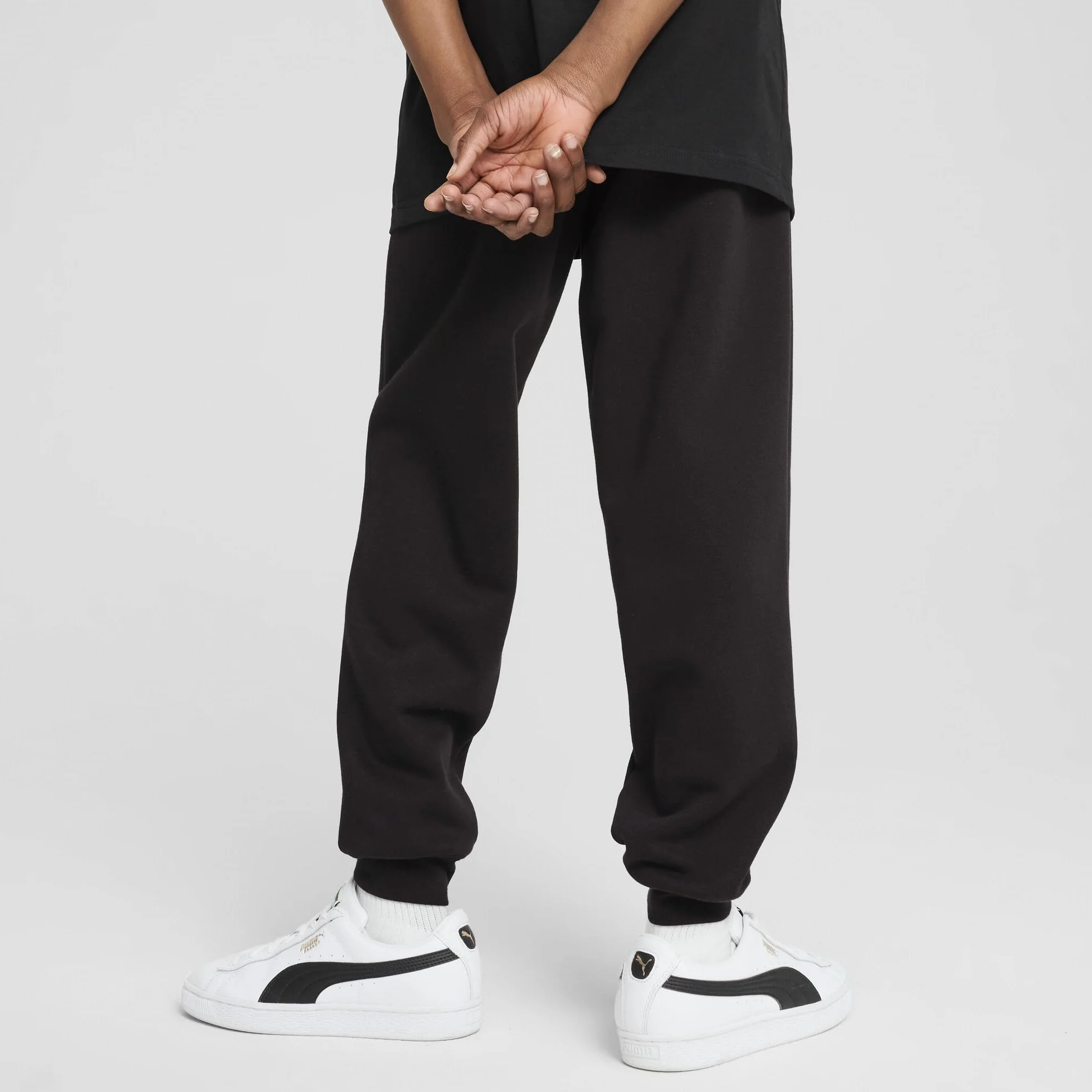Puma - Ess No. 1 Logo Sweatpants FL B, Pantaloni Lavorati a Maglia Bambini e Ragazzi