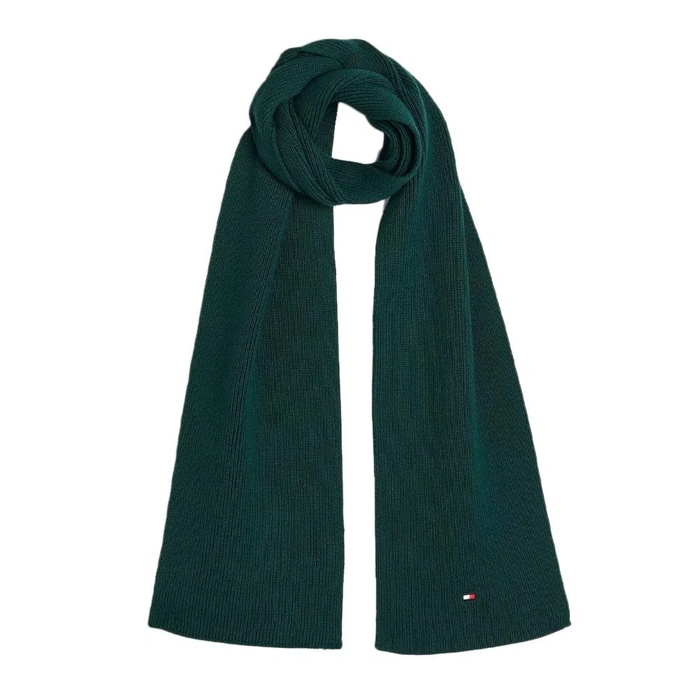 Tommy Hilfiger Sciarpa Verde Ragazzo Small
