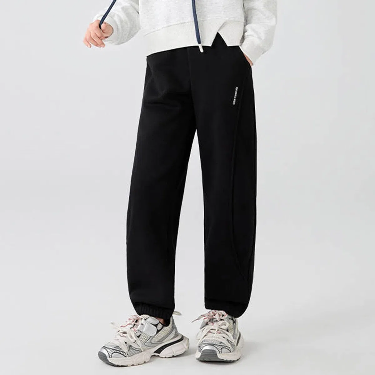Pantaloni Felpati Bambina Leggins Bambina A Zampa D'Elefante Felpa Nera Abbigliamento 10 Anni In Pile Leggings Blu 6 11 7 Hip Hop Tute Bambini Comodi Per Scuola Casa Neri Ragazza Larghi Nero 12 Tuta
