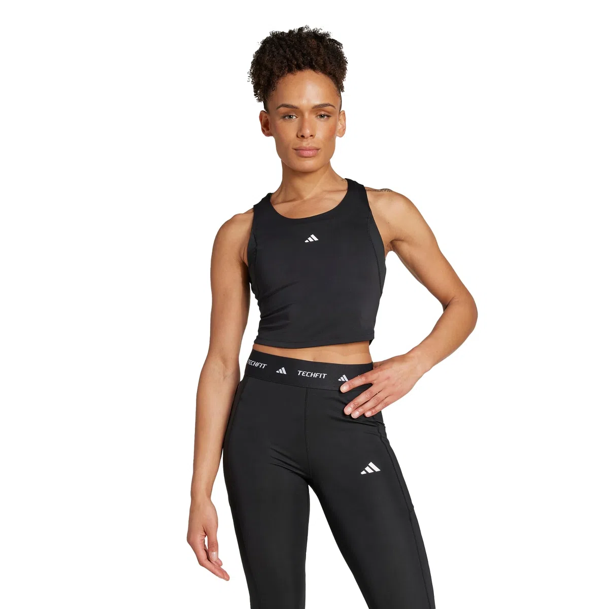 adidas Women Canotta da Allenamento Techfit Crop