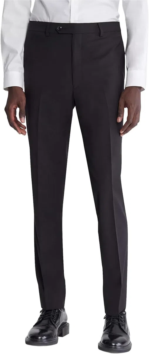 Calvin Klein - Slim Fit Dress Pant, Pantaloni Eleganti Uomo