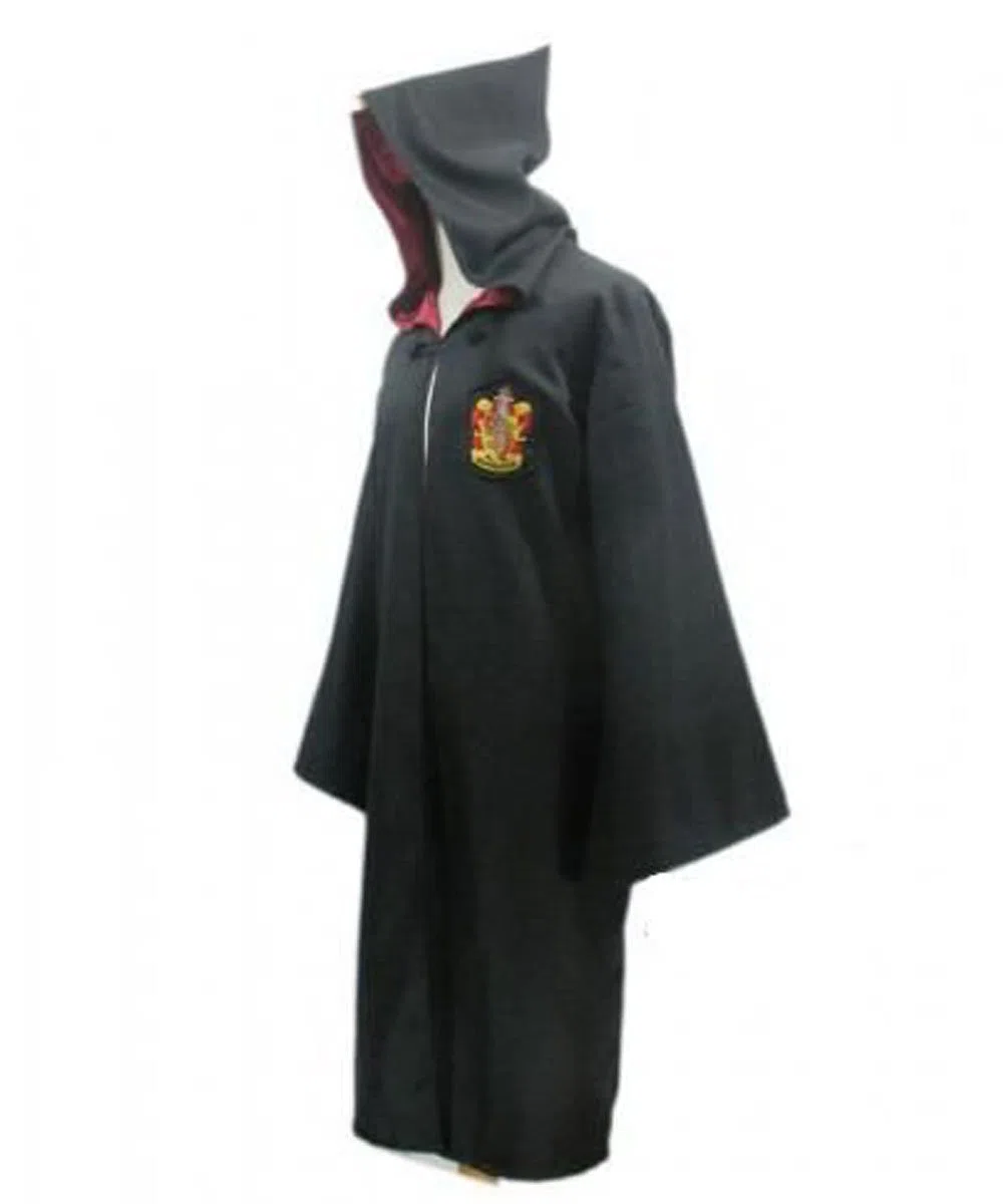Harry Potter Giovanile Adulti Robe Mantello Grifondoro Partito del Vestito Operato Cosplay SM XL
