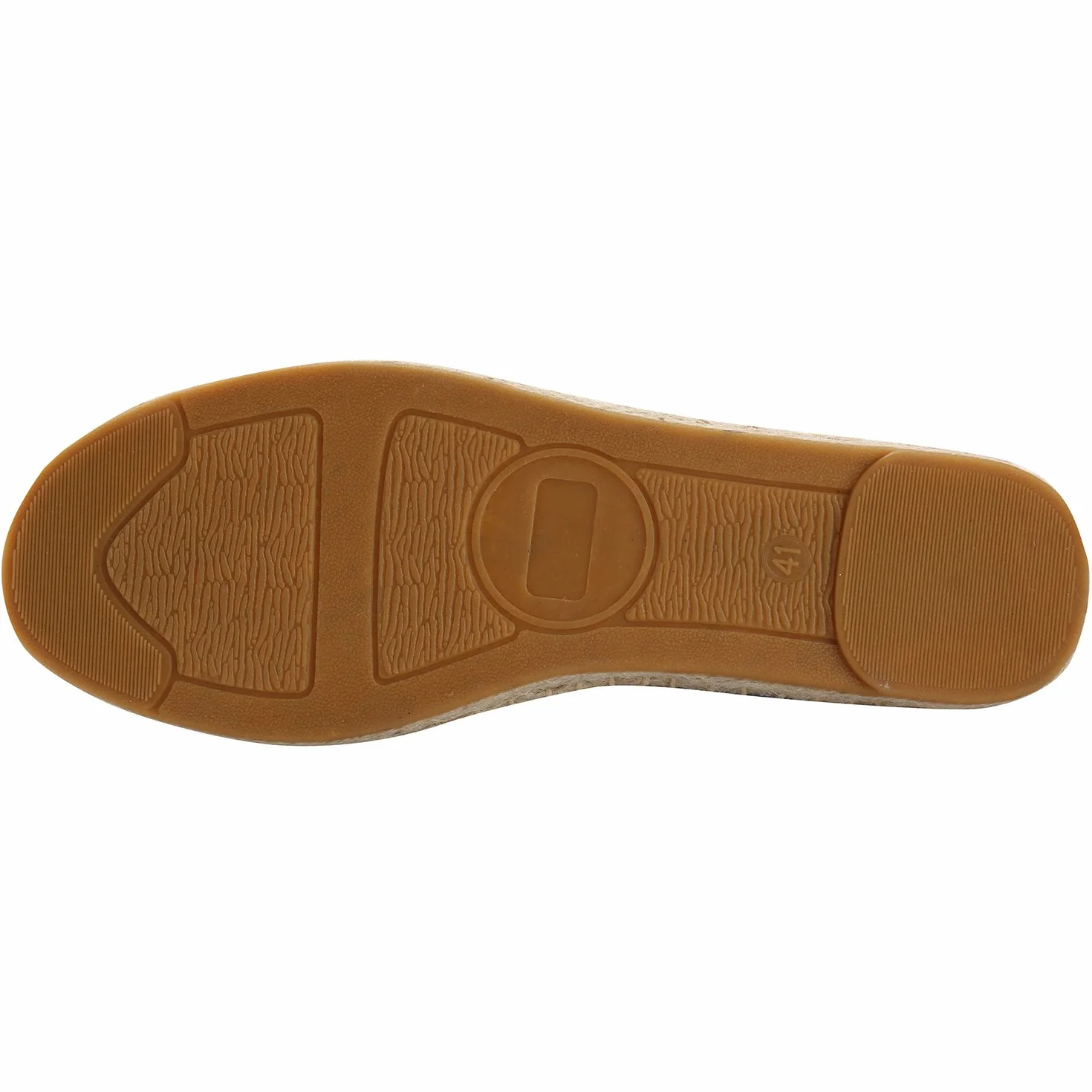 Uomo Classico Tessuto Naturale Slip-on Espadrillas