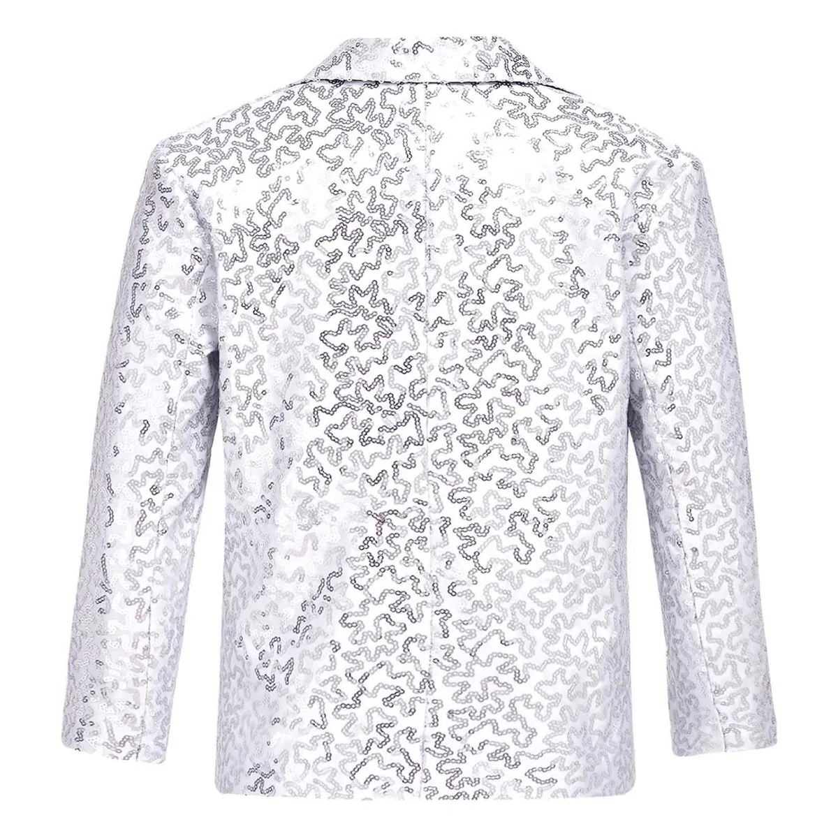 Giacca Da Smoking Per Ragazzi Lucida Festiva Con Paillettes E Colletto Revers Abbigliamento Per Matrimonio Festa Halloween Compleanno