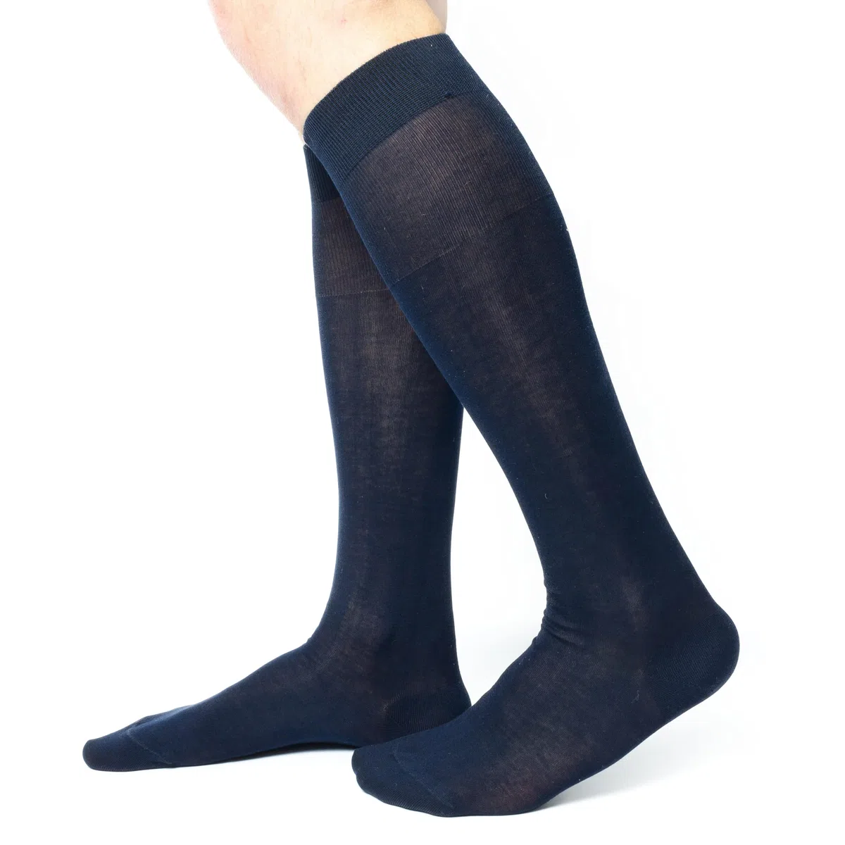 Ciocca Calze uomo lunghe, pregiato cotone 100% FILO DI SCOZIA - Calzini 6 Paia - tre taglie - Resistenti - Eleganti