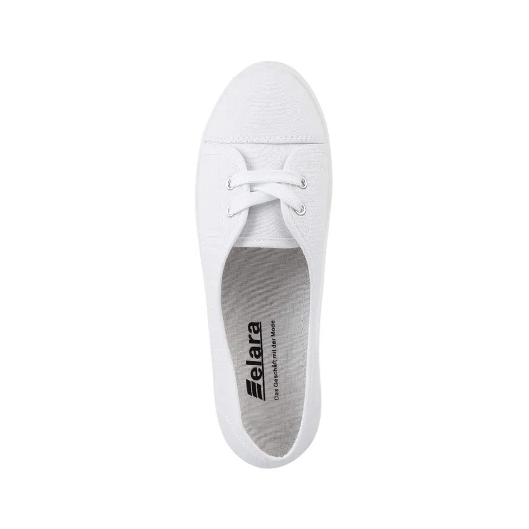 Elara Donna Ballerine Sneaker Lace-up Chunkyrayan