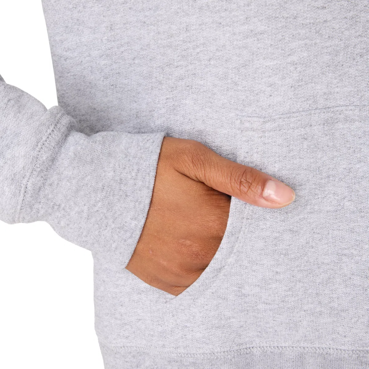 Hanes Felpa con Cappuccio da Donna in Jersey con Zip Camicia Donna