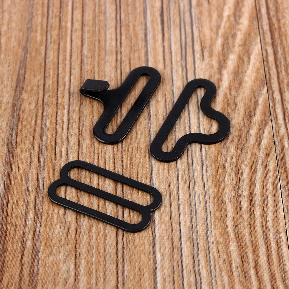 Broco Fermacravatta Metallica, Set 50 Pezzi 20mm Rame Antiruggine Ultra Sottile Clip per cravatta per Cravatta e Papillon