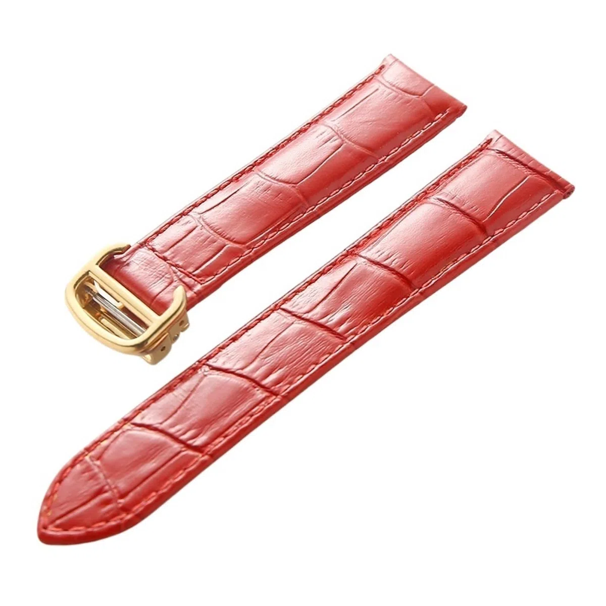 Cinturino In Pelle Compatibile Con Cinturino Cartier Tank Solo In Pelle Di Vacchetta 22 Mm Accessori For Cinturini For Orologio Con Fibbia Pieghevole For Uomo E Donna