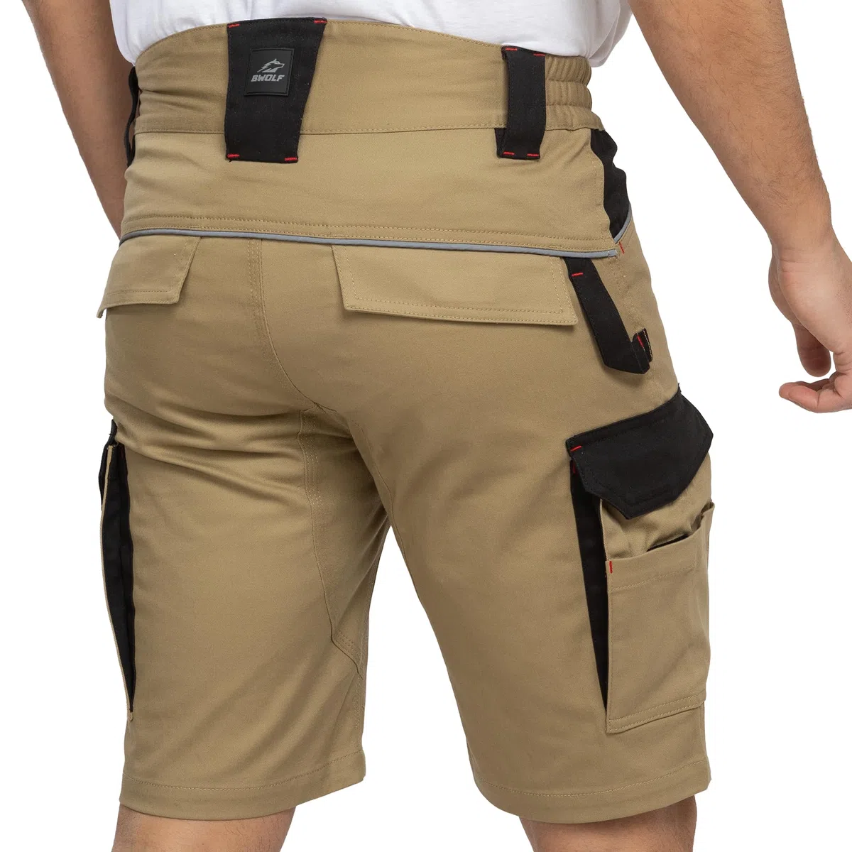 BWOLF Daytona Pantaloncini da Lavoro Uomo Estivi da Spandex e Cotone | Pantaloni Corti da Lavoro Uomo