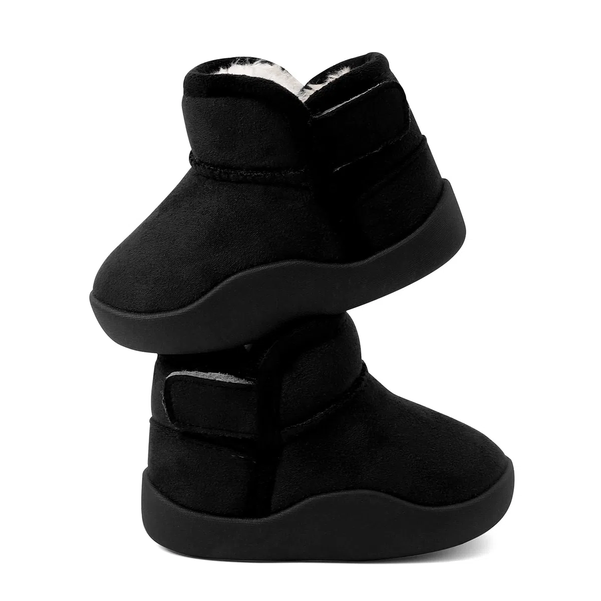 1-5 Anni Stivaletti Bambino Bambina Invernali Scarpe Stivali Bimbo Bimba Peluche Caldo Foderato Facile da Indossare