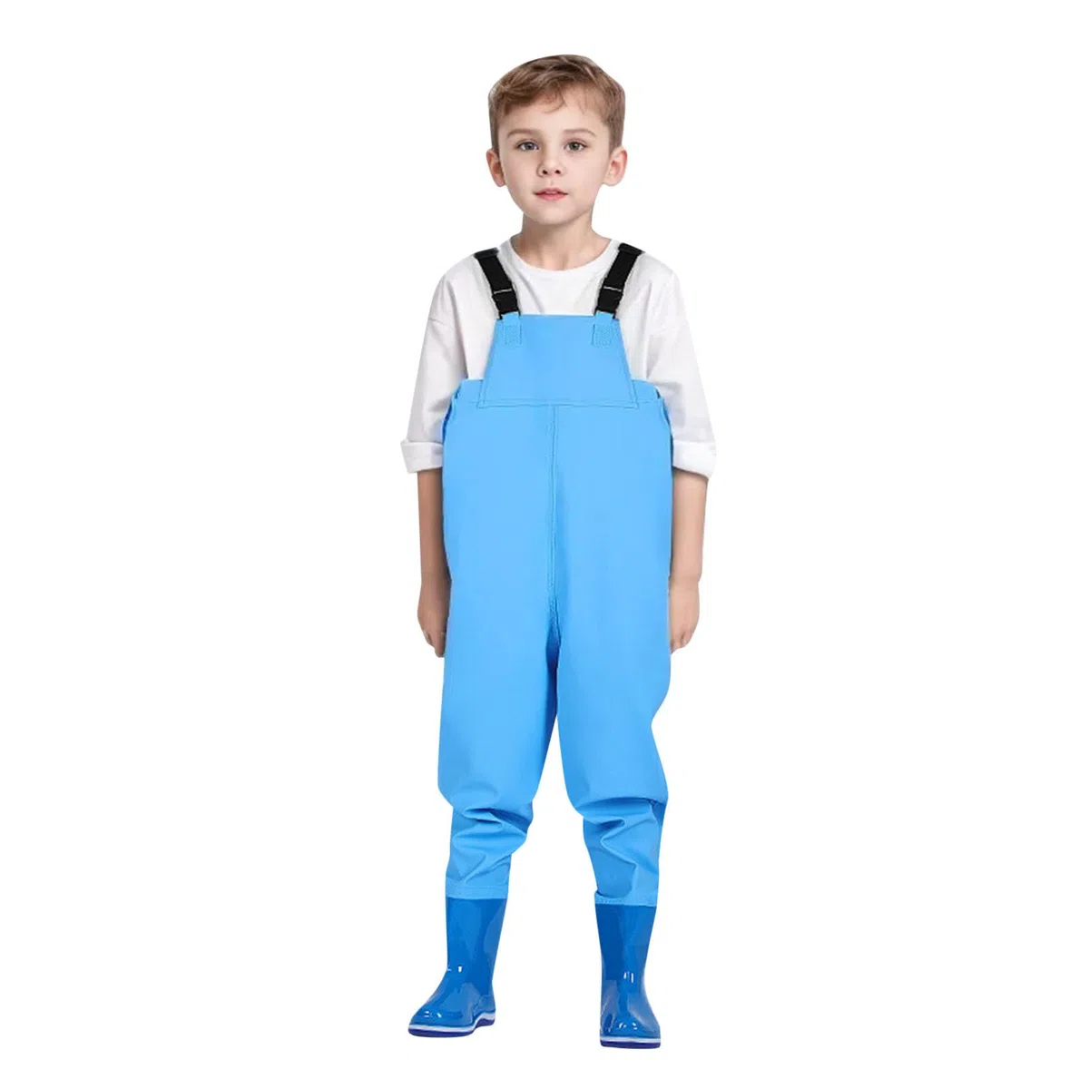 Generisch trampolieri per bambini, trampolieri da pesca, per bambini, impermeabili, per la caccia con stivali