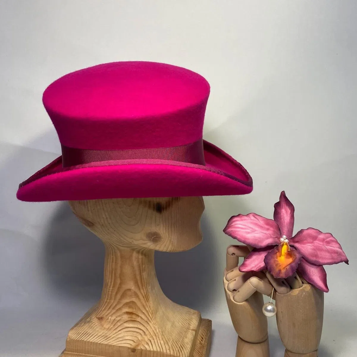 Cappelli per grandi teste uomo cilindro asimmetrico cappello di lana donna uomo cappello unisex cappello steam punk cappello cilindro moda cappello decorativo cappello caldo paraorecchie