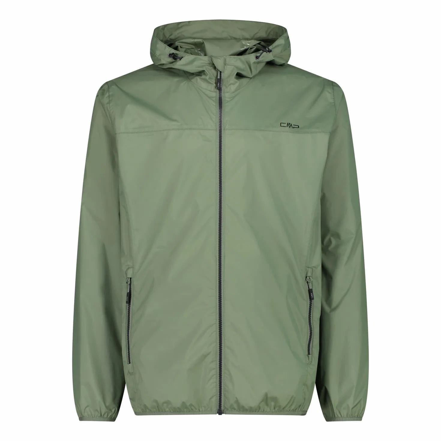 CMP Man Jacket Rain Fix Hood Giacca da pioggia Uomo