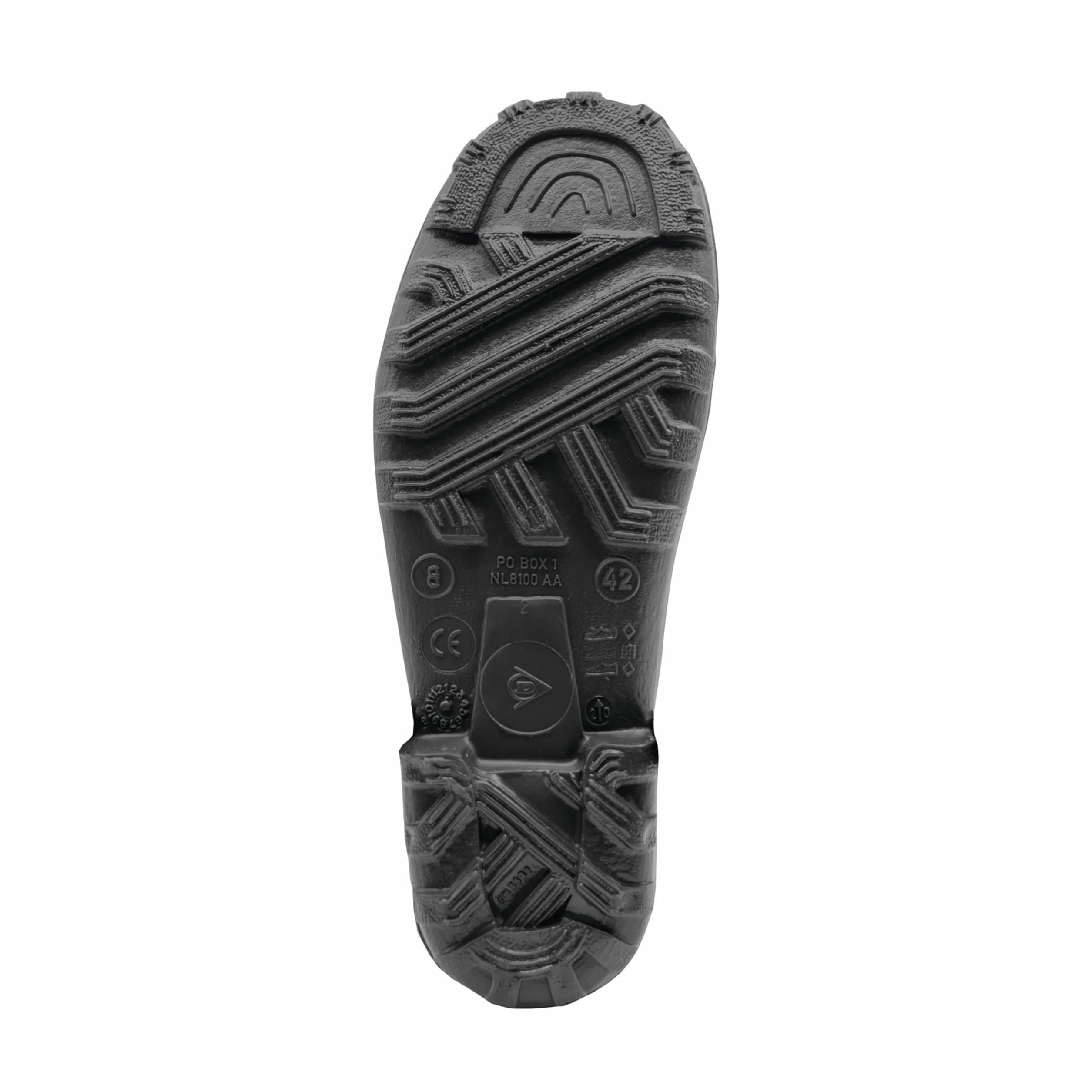Dunlop - 814P PLASTIC KLOMP ZWART 44, Zoccoli, unisex