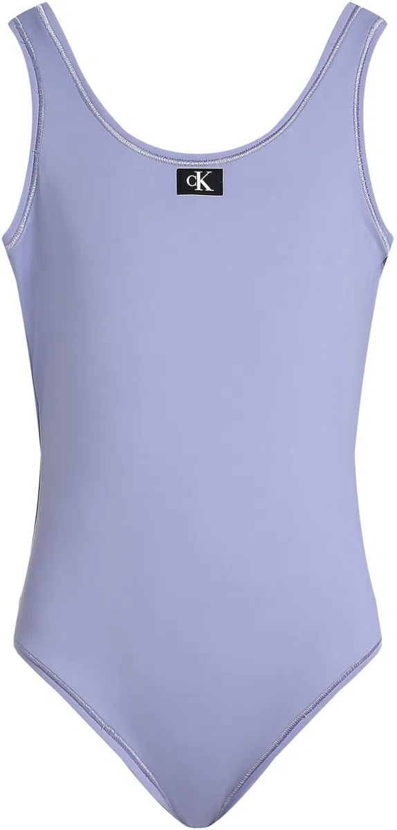 Calvin Klein Bambina Costume da Bagno Schiena Scoperta