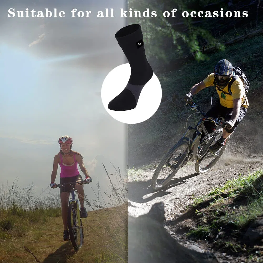 OTTERSHELL Calzini impermeabili e traspiranti per attività all'aperto Ideali per golf, corsa, ciclismo, trekking e camminate - Tecnologia COOLMAX