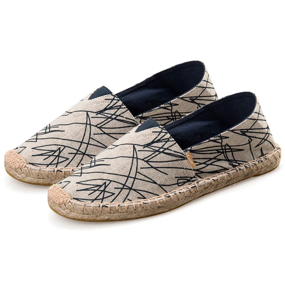 Espadrillas Piatte Linea Art Uomo