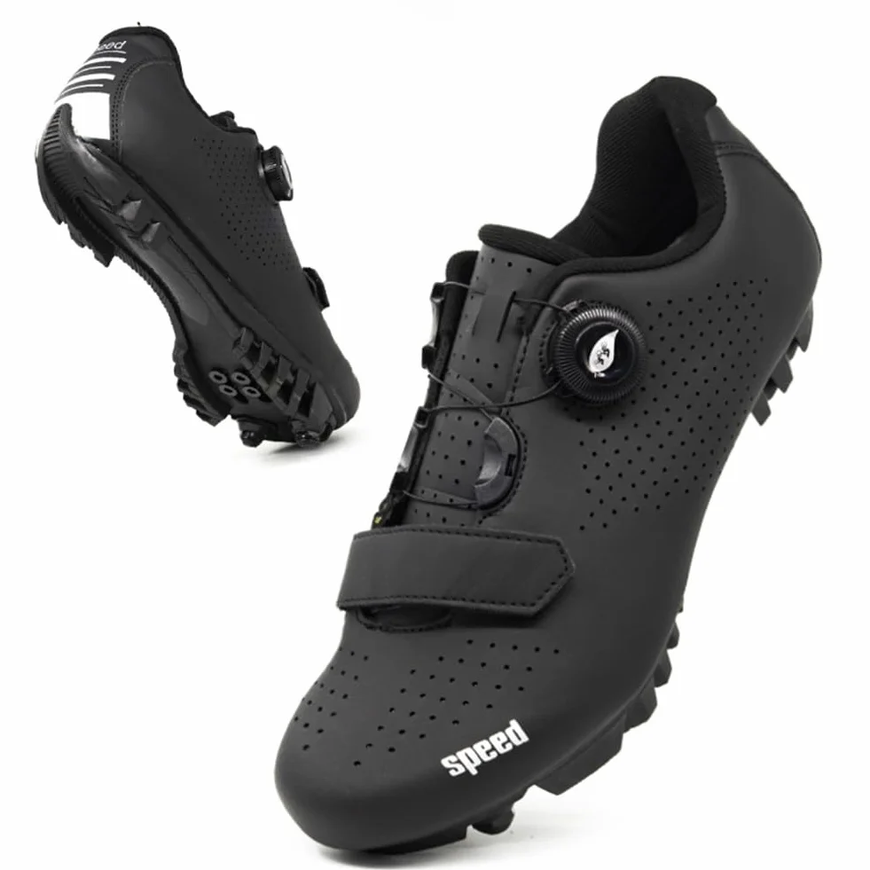 Hixingo Scarpe da Ciclismo Uomo Strada,Scarpe da Mountain Bike per Bici da Strada,Scarpe MTB Donna Road SPD Scarpe da Ciclismo da Bici Spin Compatibile Scarpe