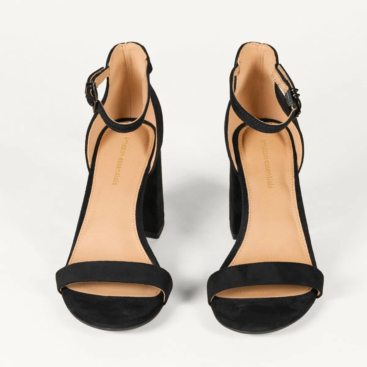 Amazon Essentials Sandalo con Tacco Alto a Blocco Donna