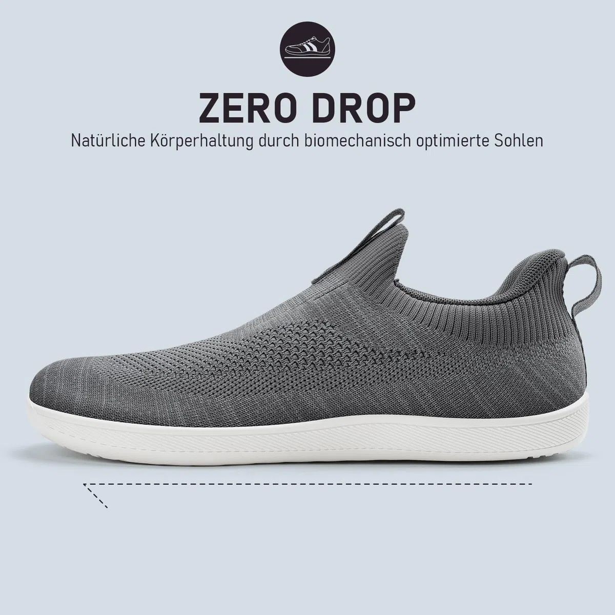 Sosenfer - Pantofole da uomo e donna, comode, antiscivolo, pantofole piatte, slip-on
