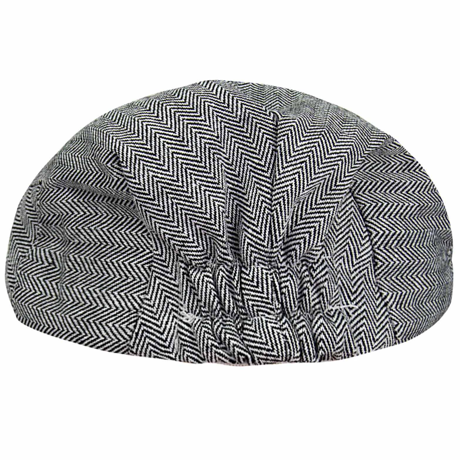 mingtgreen Bambino Cappello Piatto Motivo a Spina di Pesce Vintage Cappello