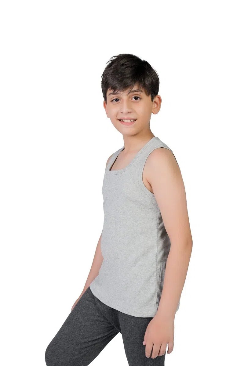 orbiz Confezione da 5 canottiere per bambini | 100% puro cotone interlock gilet | canottiere senza maniche canotte canotte canotte canottiere 3-13 anni